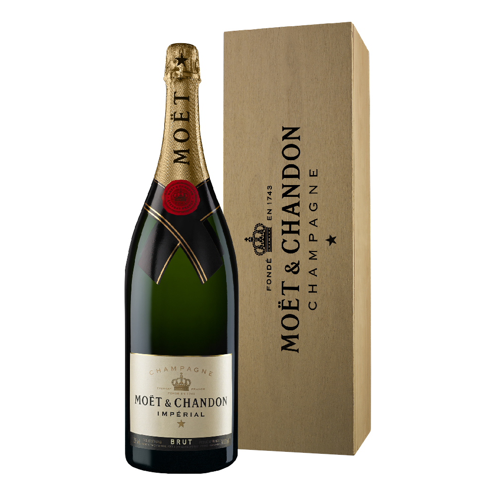 Szampan Moet & Chandon Brut Imperial 12% białe wytrawne 3000 ml skrzynka