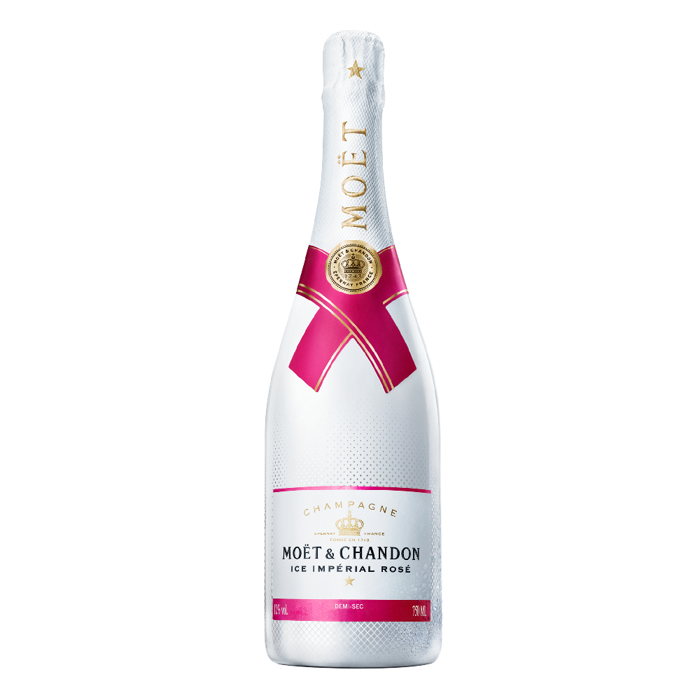 Szampan Moet & Chandon Ice Imperial Rose 12% białe wytrawne 750 ml