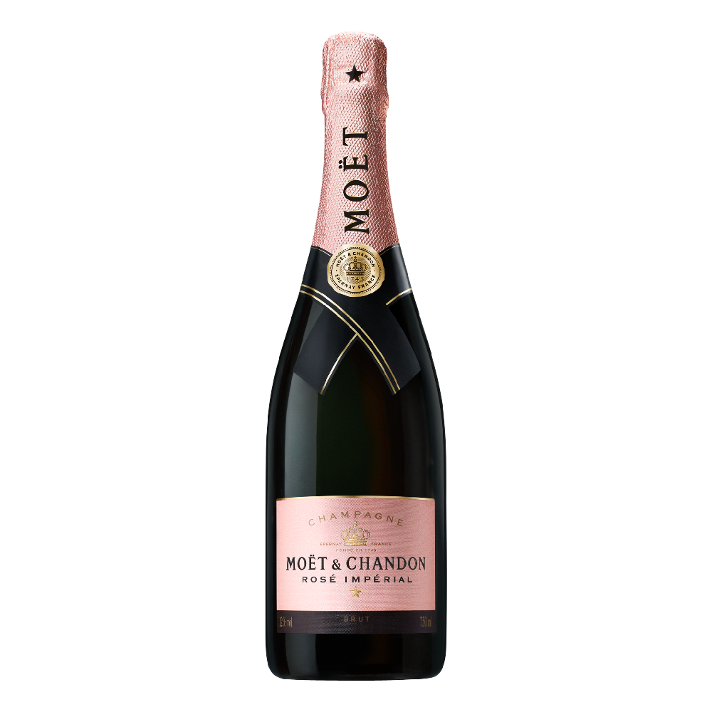 Szampan Moet & Chandon Rose 12% różowe wytrawne 750 ml