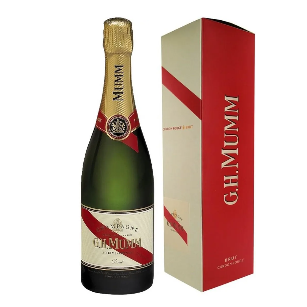 Szampan Mumm Cordon Rouge 12% białe wytrawne 9000 ml kartonik