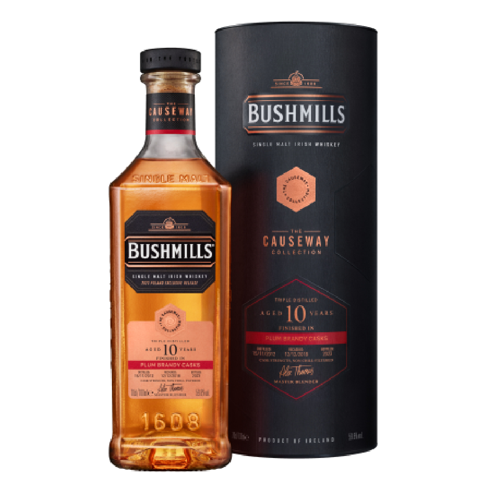 Whisky Bushmills Plum Brandy 10 YO 59,6% 700 ml tuba