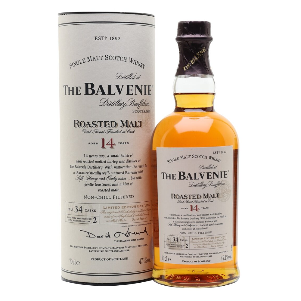 Whisky The Balvenie 14YO Roasted Malt 47,1% 700 ml
