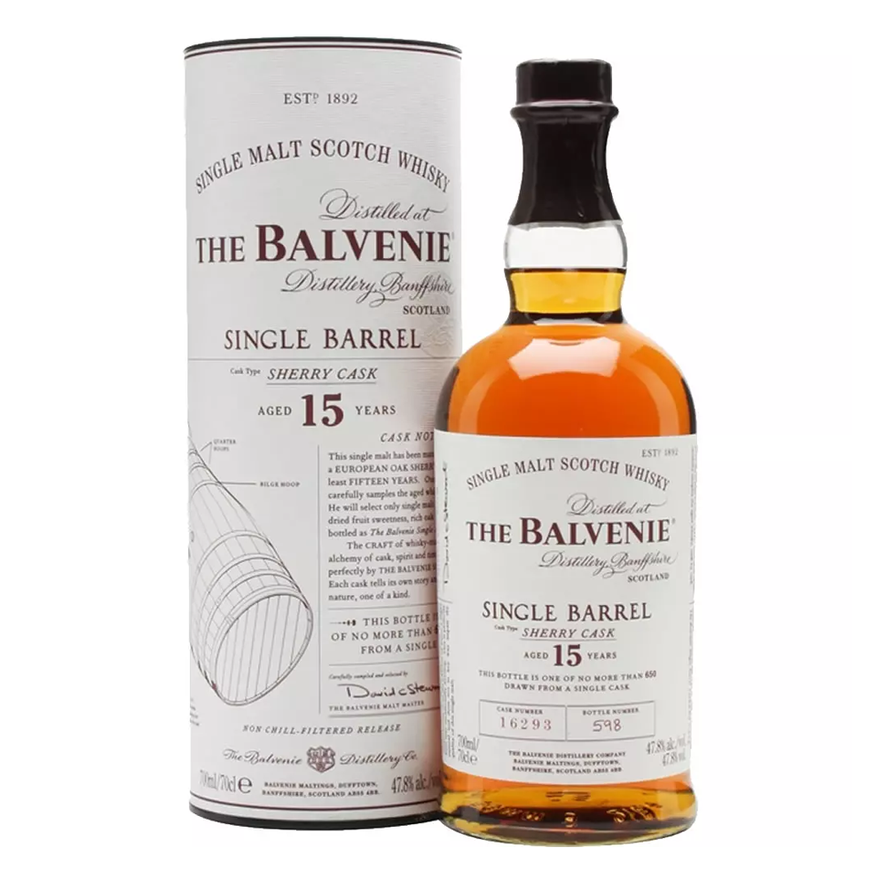 Whisky The Balvenie 15YO Single Barrel 47,8% 700 ml