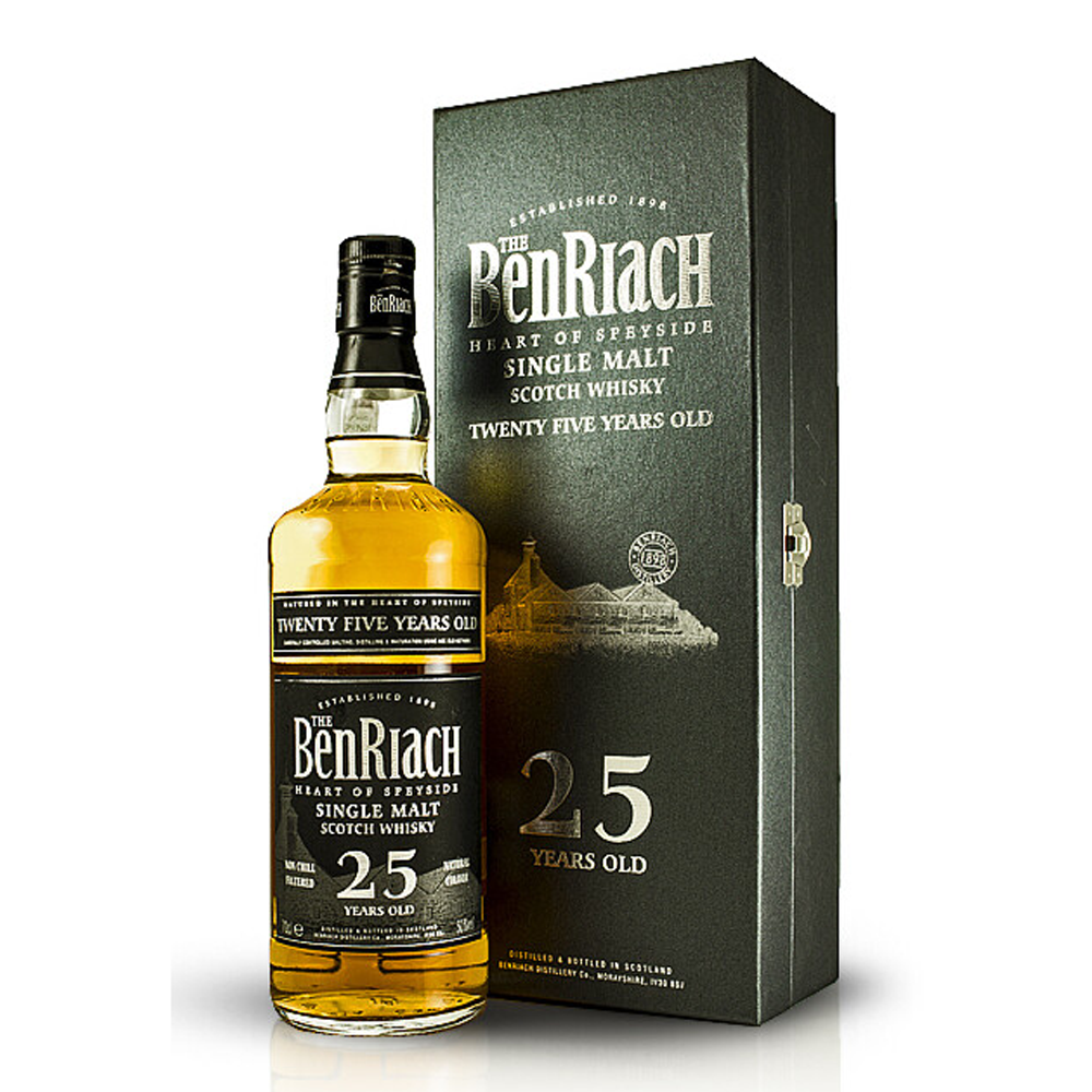 Whisky Benriach 25 YO 50% 700 ml Pudełko