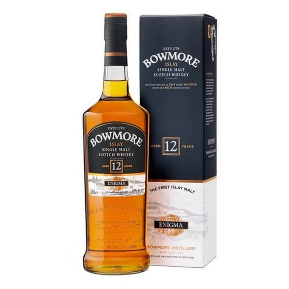 Whisky Bowmore 12 YO Enigma 40% 1000 ml