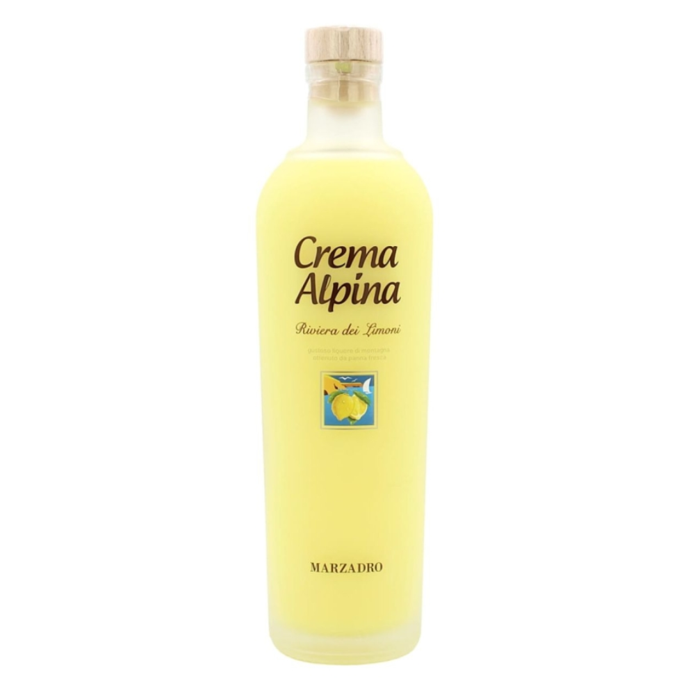 Likier Crema Alpina Riviera Dei Limone 17% 700 ml