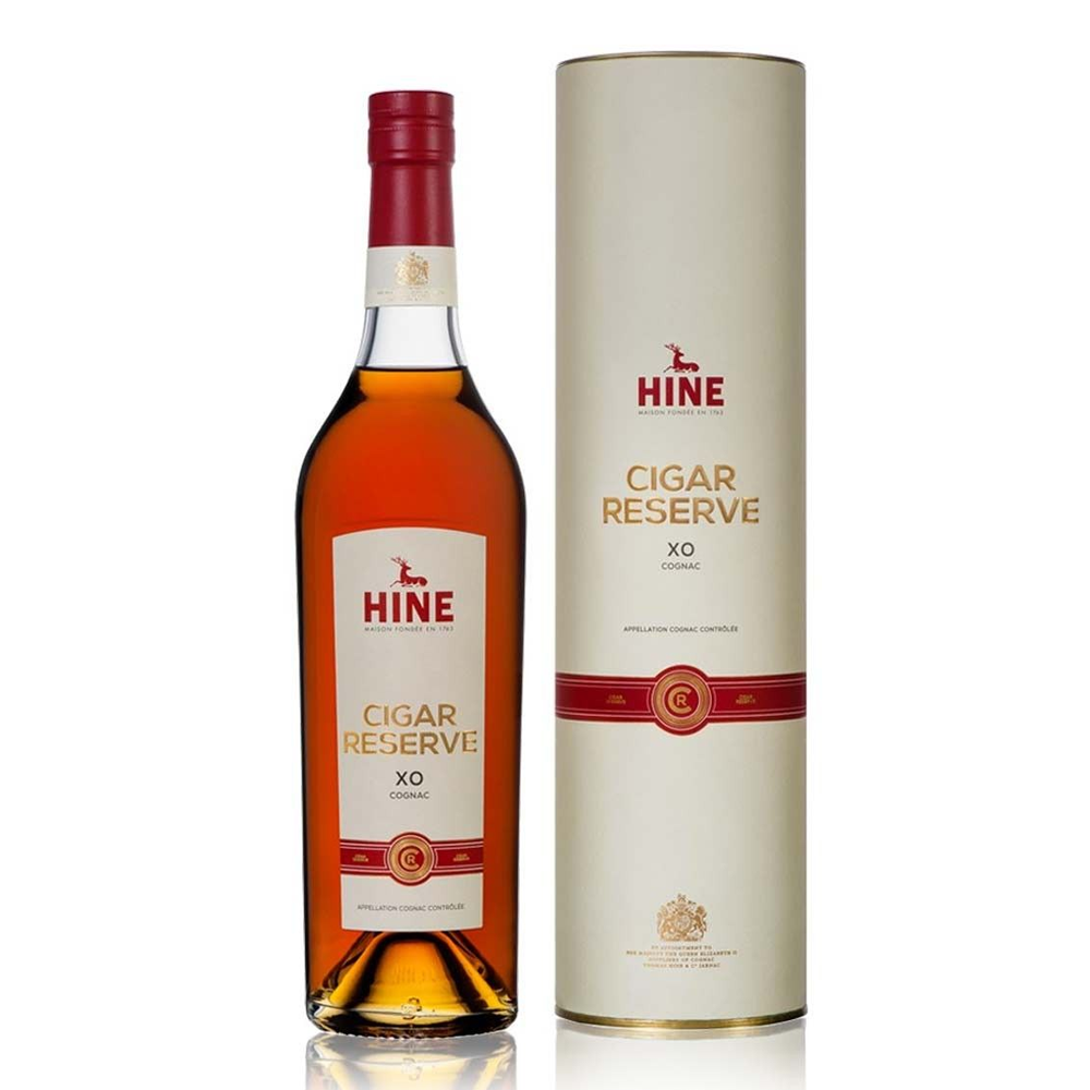 Koniak Cognac Hine Cigar Reserve 40% 700 ml zestaw