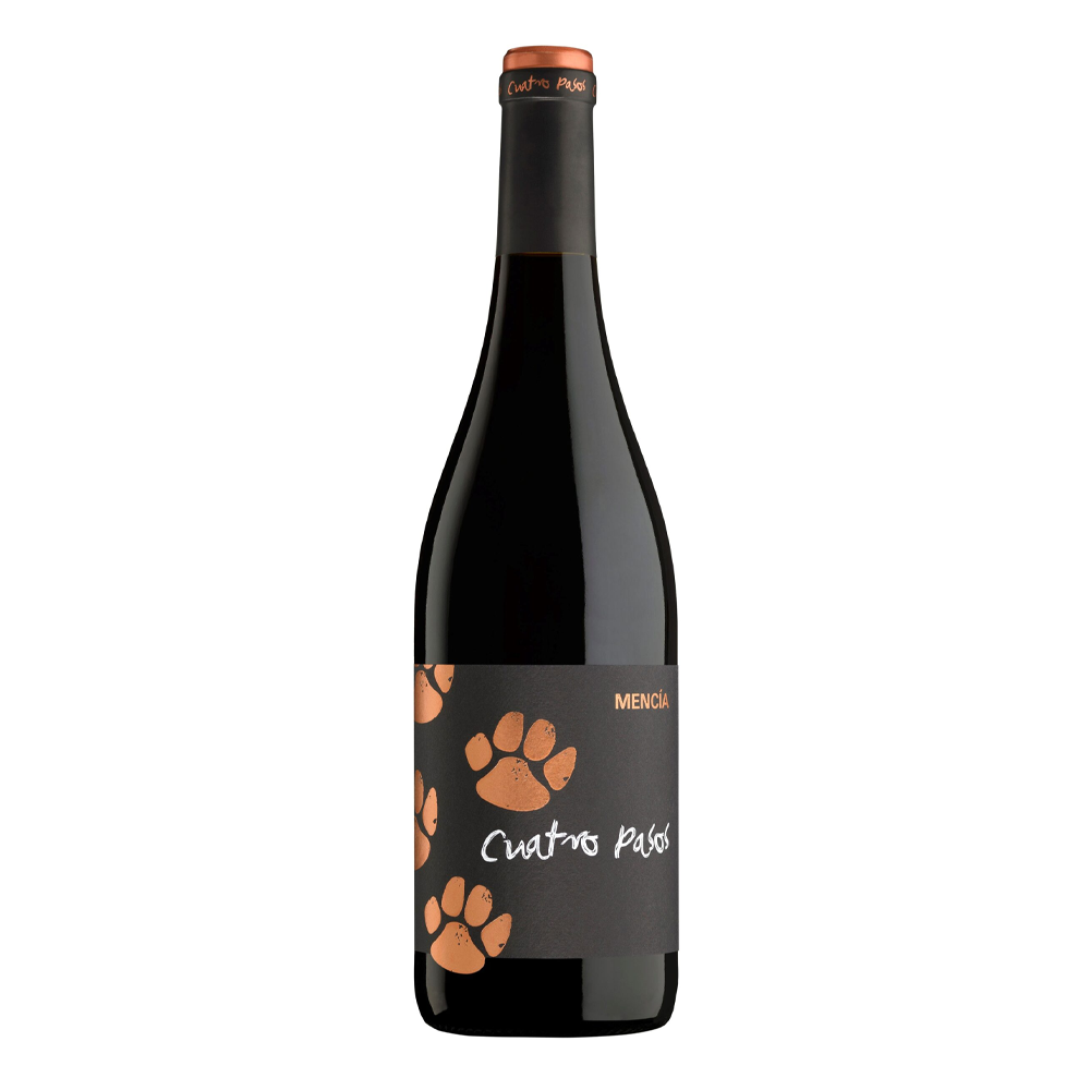 Wino Cuatro Pasos Mencia 13,5% czerwone wytrawne 750 ml