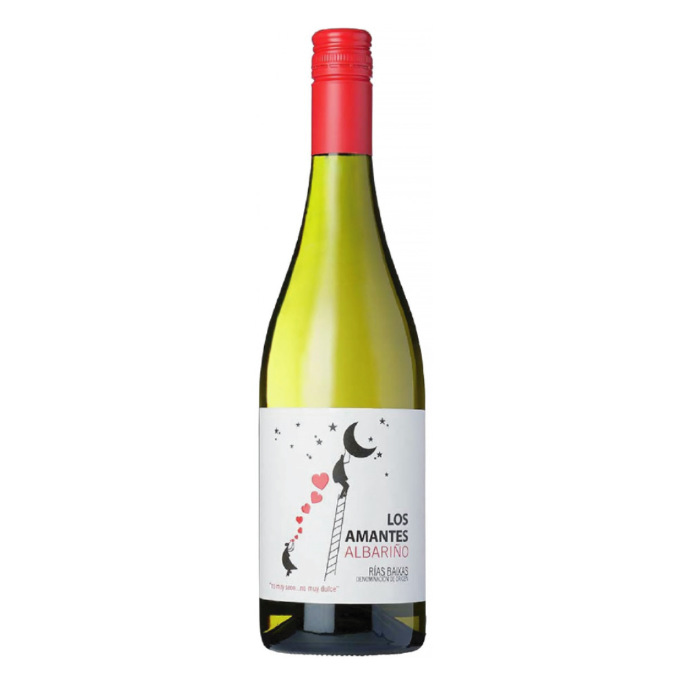 Wino Los Amantes Albarino Semi Seco białe wytrawne 11,5% 750 ml