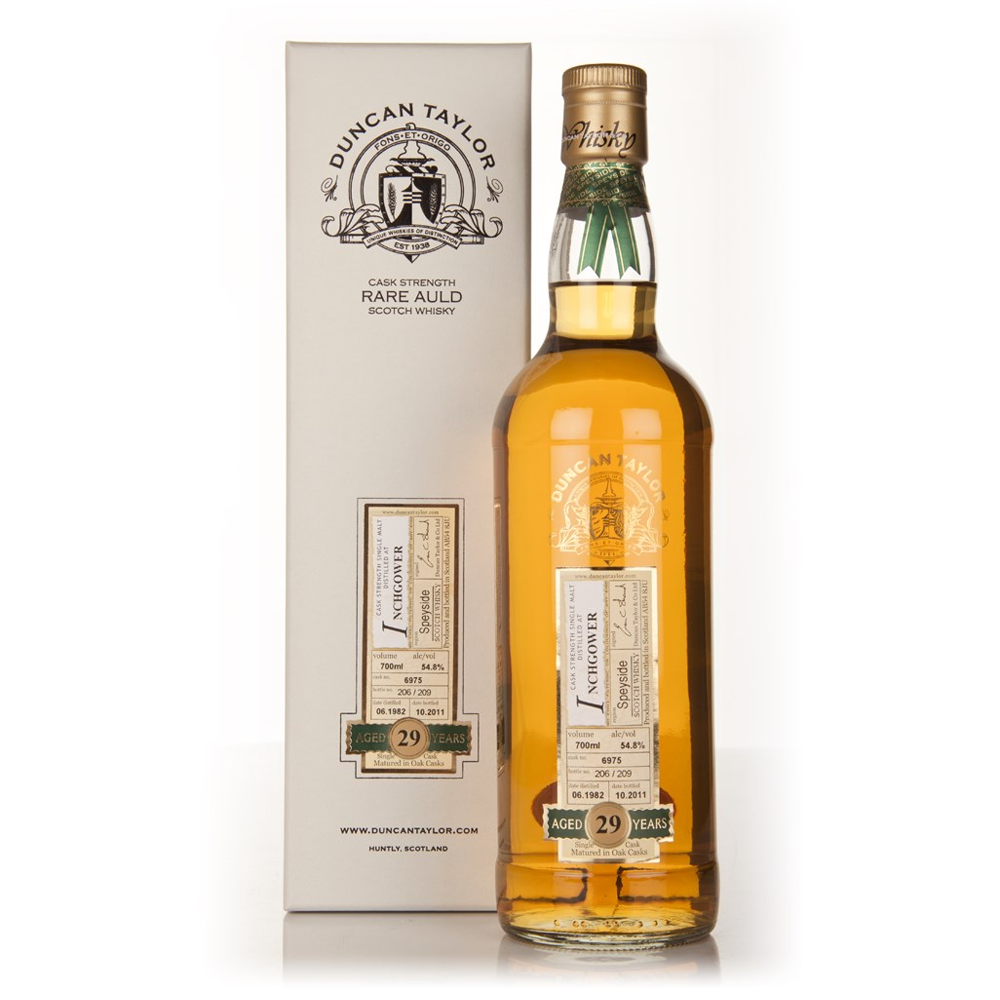 Whisky Duncan Taylor Rarest of Auld Inchgower 82 29 YO 54% 700 ml