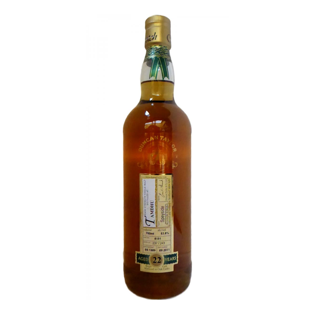 Whisky Duncan Taylor Rarest Of Auld Tamdhu 89 22 YO 53,8% 700 ml