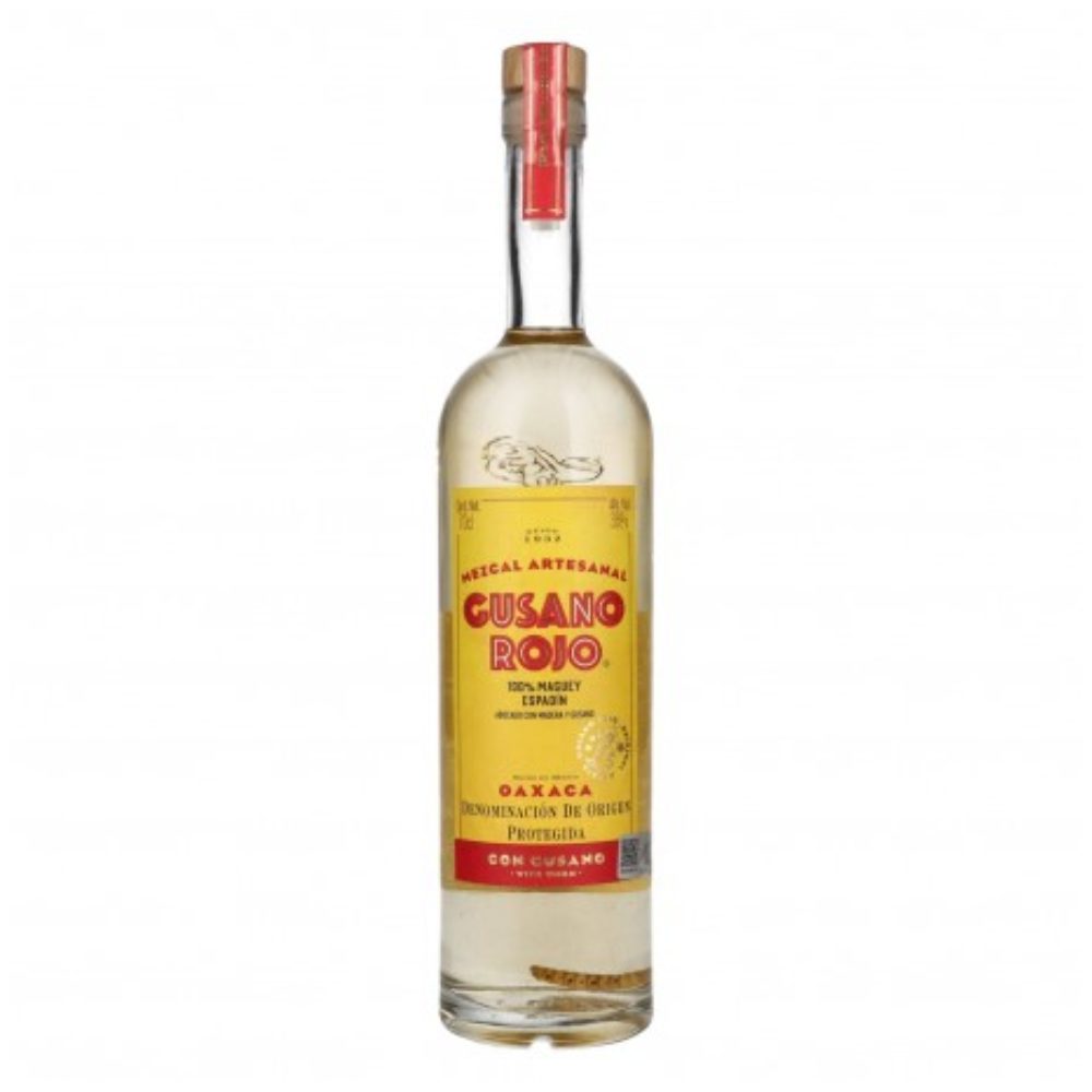 Tequila Mezcal Gusano Rojo 38% 700 ml