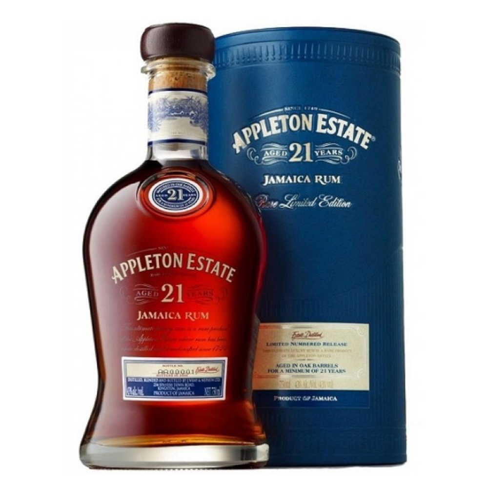 Rum Appleton Estate 21 YO 43% 700 ml tuba