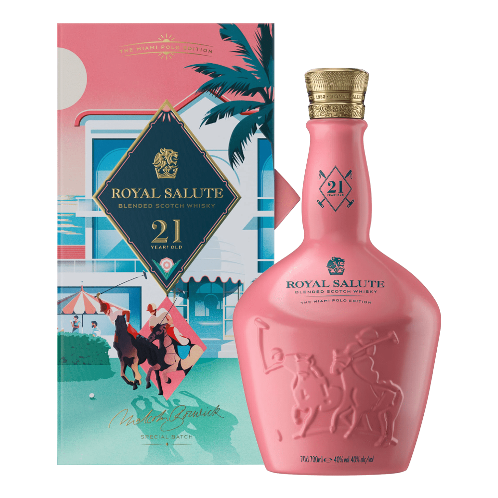 Whisky Chivas Regal Royal Salute Miami Polo Edition 40% 700 ml