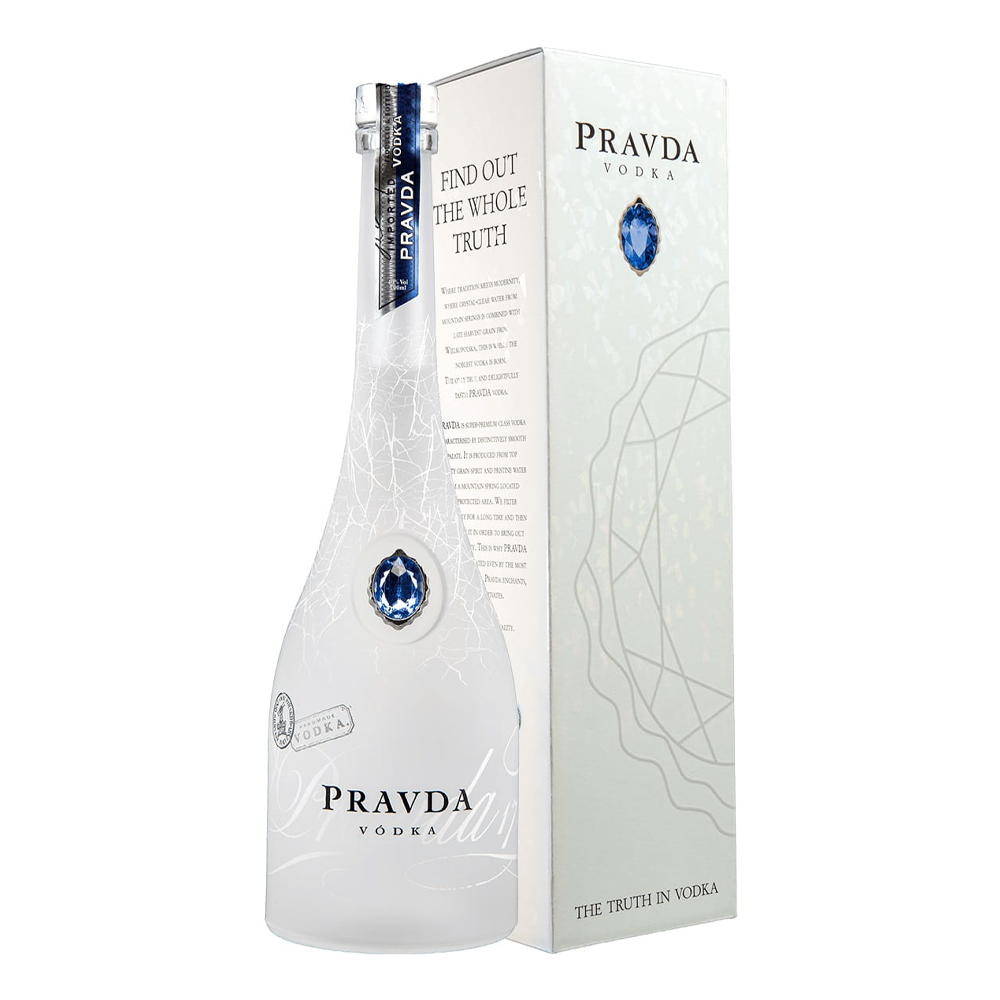 Wódka Pravda 40% 1750 ml kartonik