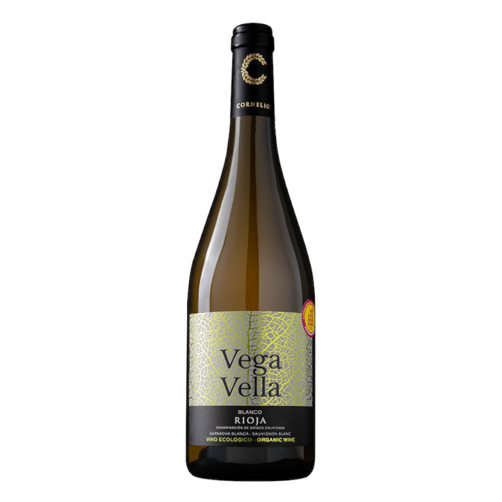 Wino Cornelio Vega Vella White 2022 13% białe wytrawne 750 ml Eko