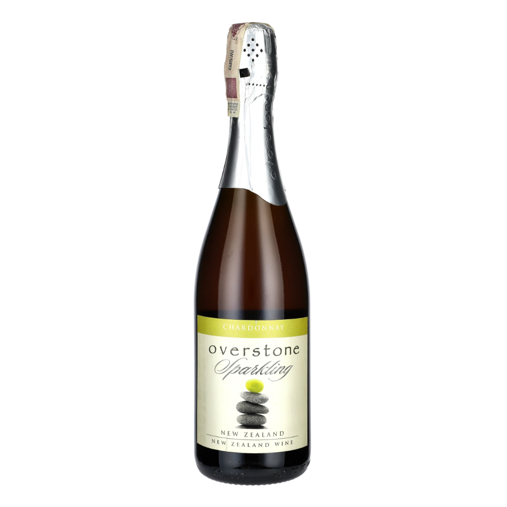 Wino Musujce Overstone Chardonnay 12% białe wytrawne 750 ml