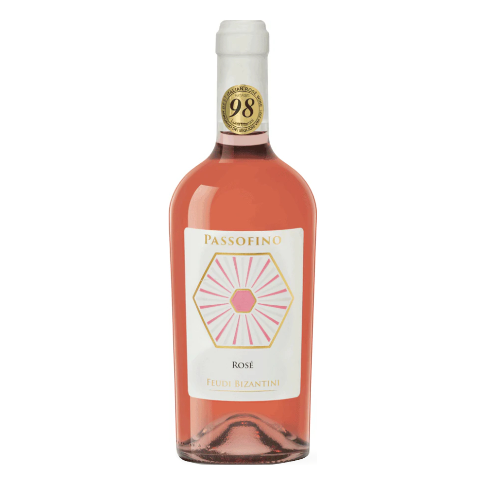 Wino Feudi Bizantini Passofino Rosato 13% różowe wytrawne 750 ml