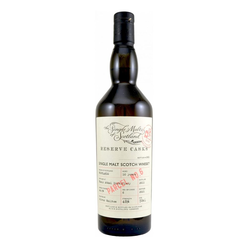 Whisky Reserve Cask P.6 Blair Athol 10 YO 48% 700 ml