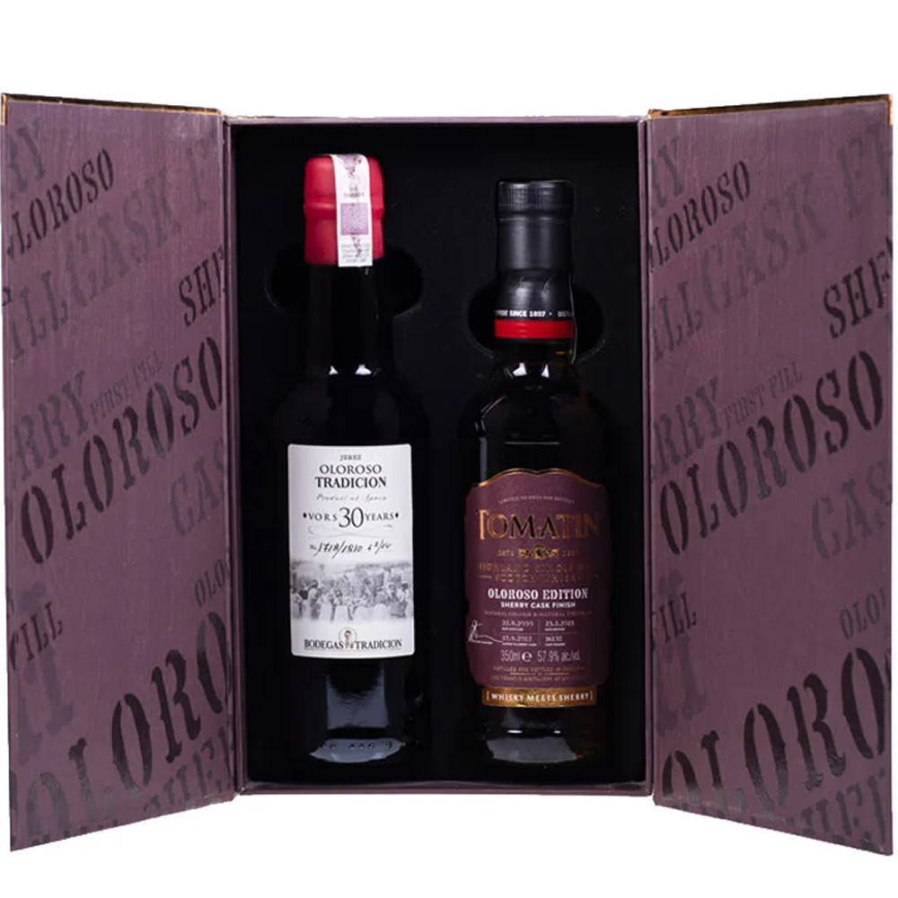 Whisky Tomatin Meets Sherry Oloroso zestaw