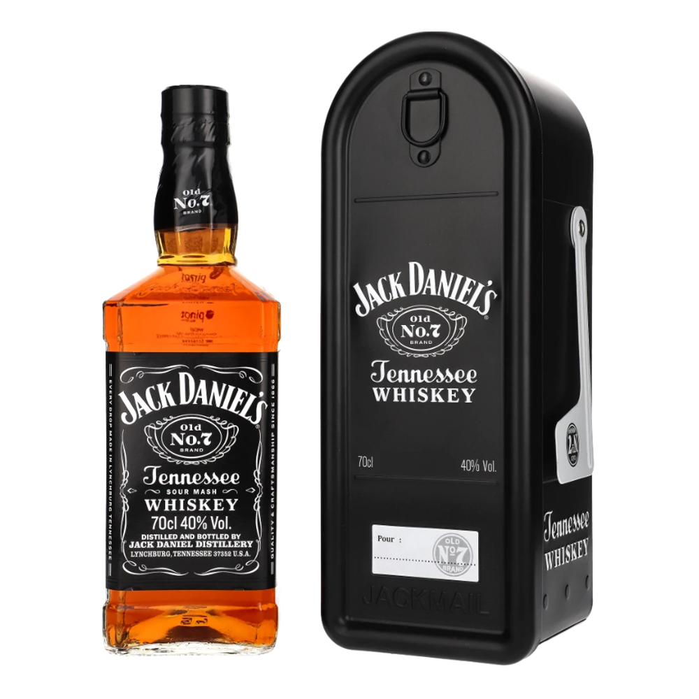 Whisky Jack Daniels 40% 700 ml mail box