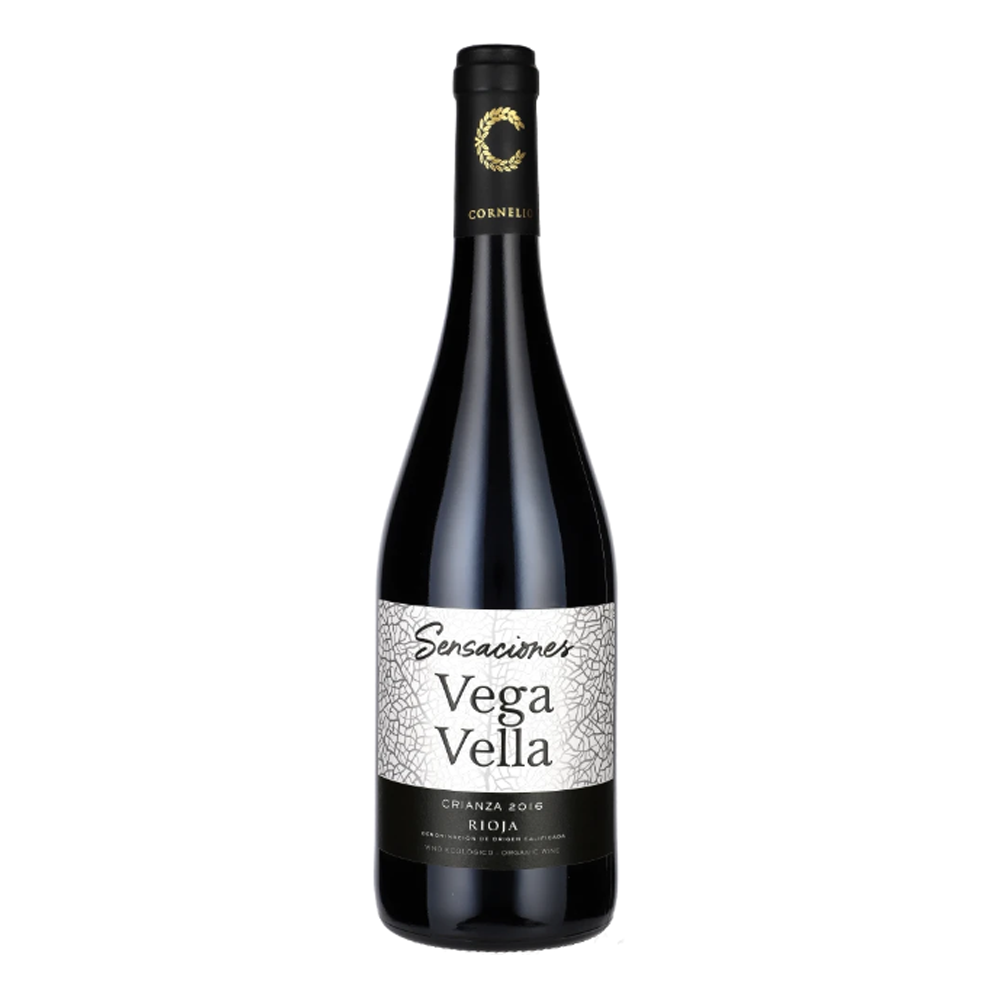 Wino Cornelio Terra Vella Red Crianza Eko 2021 14,5% czerwone wytrawne 750 ml