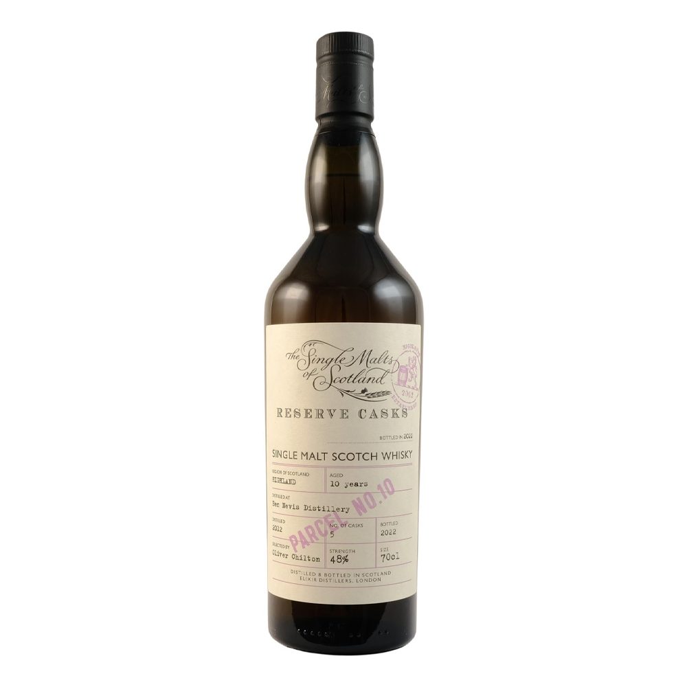 Whisky Reserve Cask P.10 Ben Nevis 10 YO 48% 700 ml