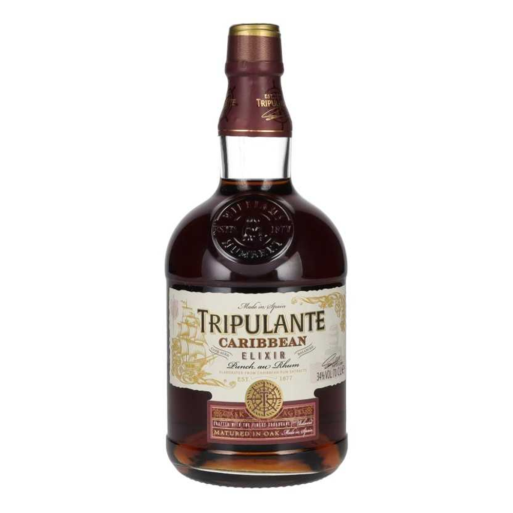 Likier Caribbean Elixir Tripulante  34% 700 ml