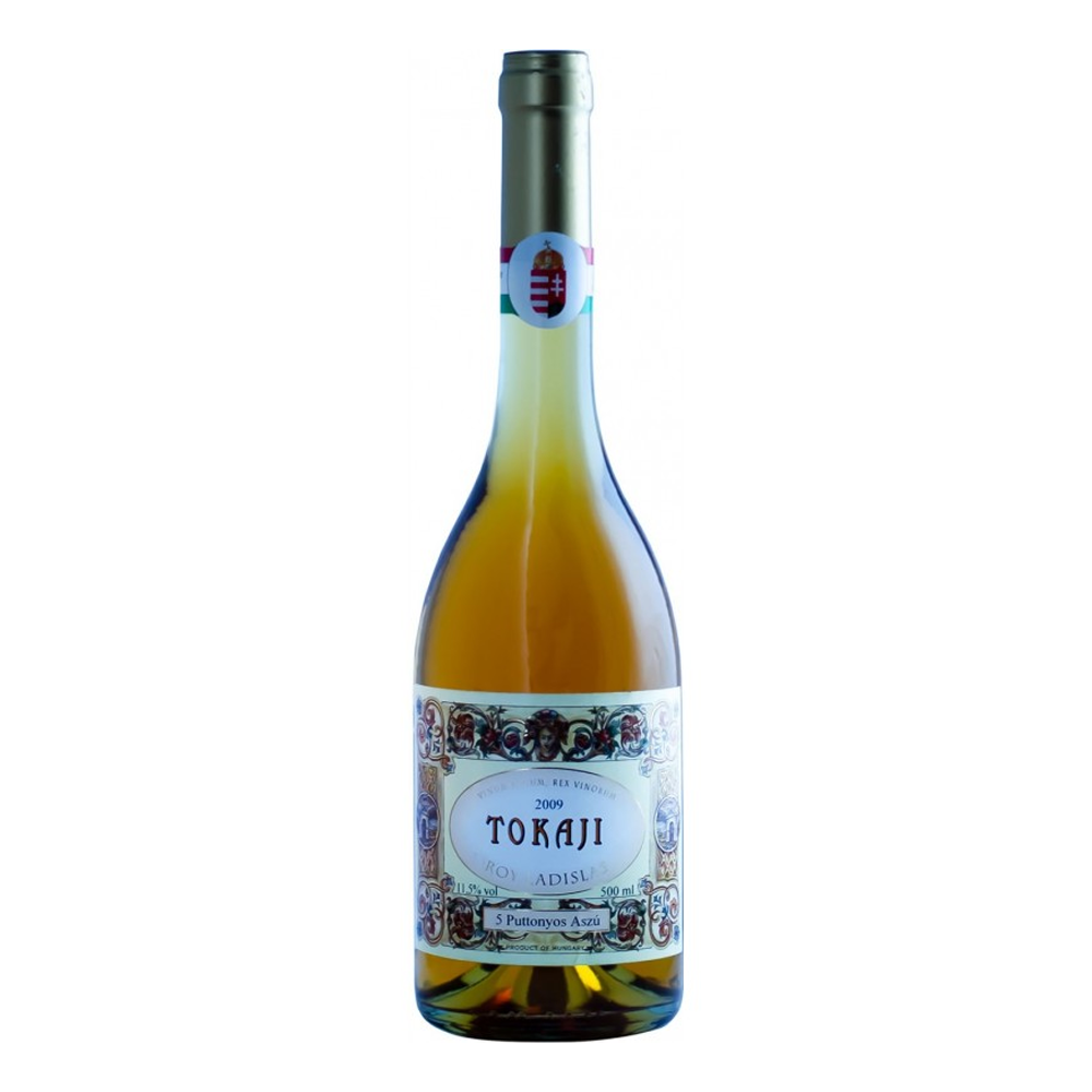 Wino Tokaji Aszu 5 Puttynyos Sweet 12,5% białe słodkie 500 ml