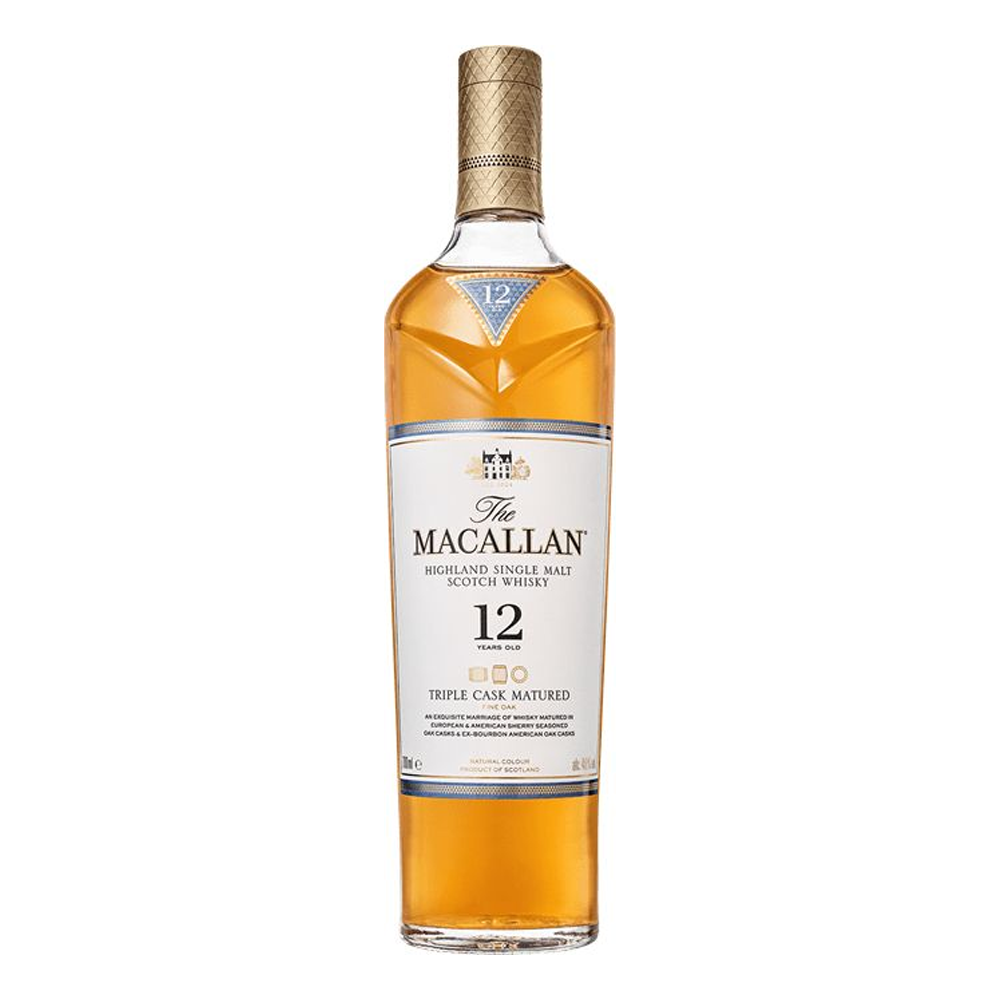 Whisky Macallan 12 YO Triple Cask 40% 700 ml