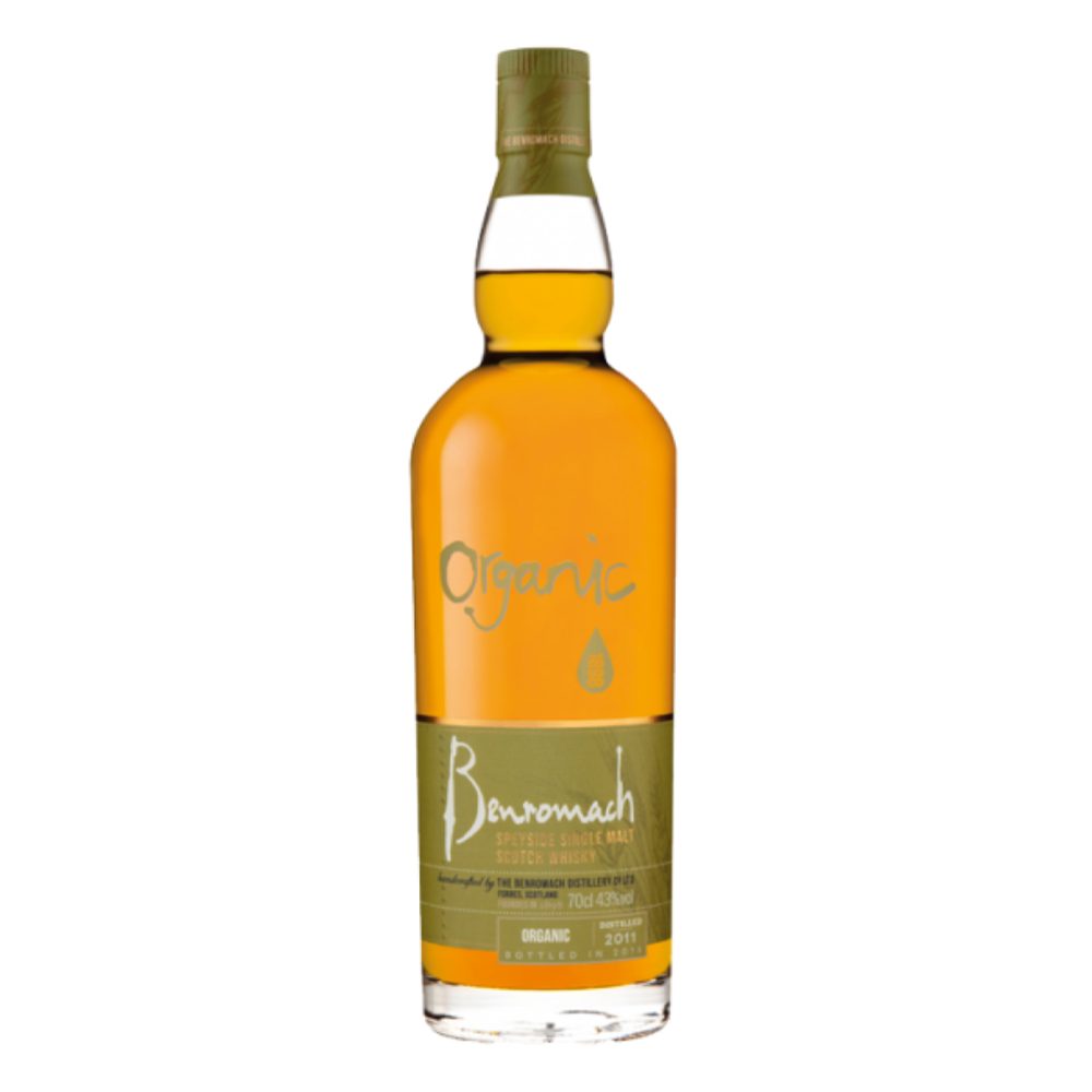 Whisky Benrmoach Organic 43% 700 ml