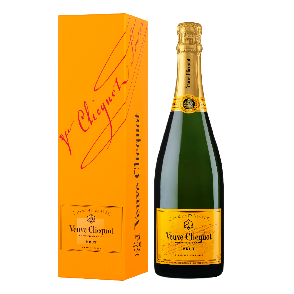 Szampan Veuve Clicquot Brut 12% biały wytrawny 750 ml kartonik