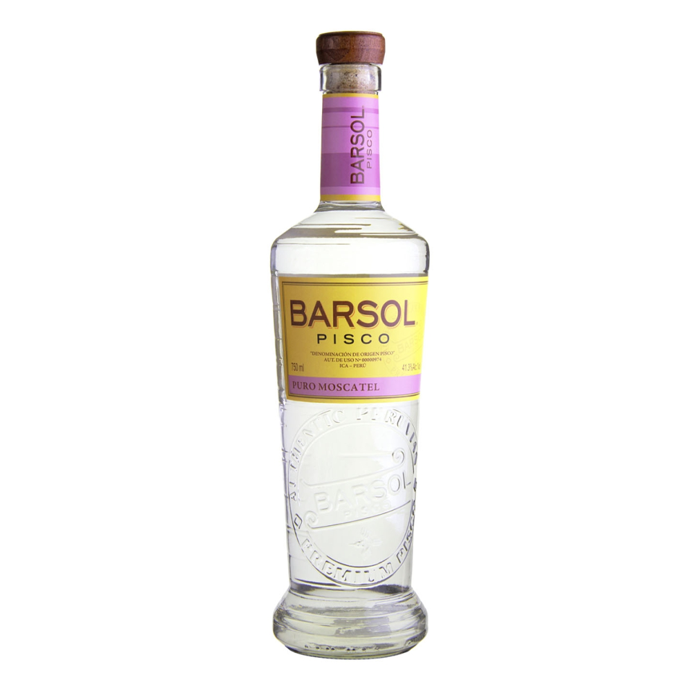 Pisco Barsol Selecto Moscatel 41,3% 700 ml
