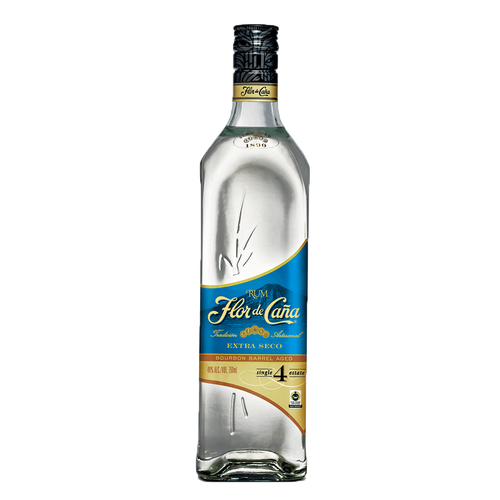 Rum Flor De Cana 4 YO Extra Seco 40% 750 ml