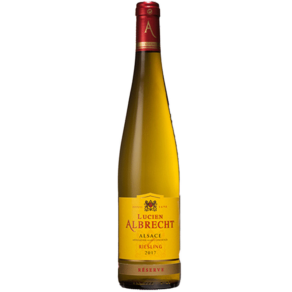 Wino Lucien Albrecht Reserve Riesling Alsace białe wytrawne 2023 12,5 % 750 ml