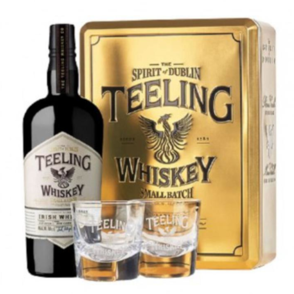 Whisky Teeling Small Batch 46% 700 ml + 2 Szklanki