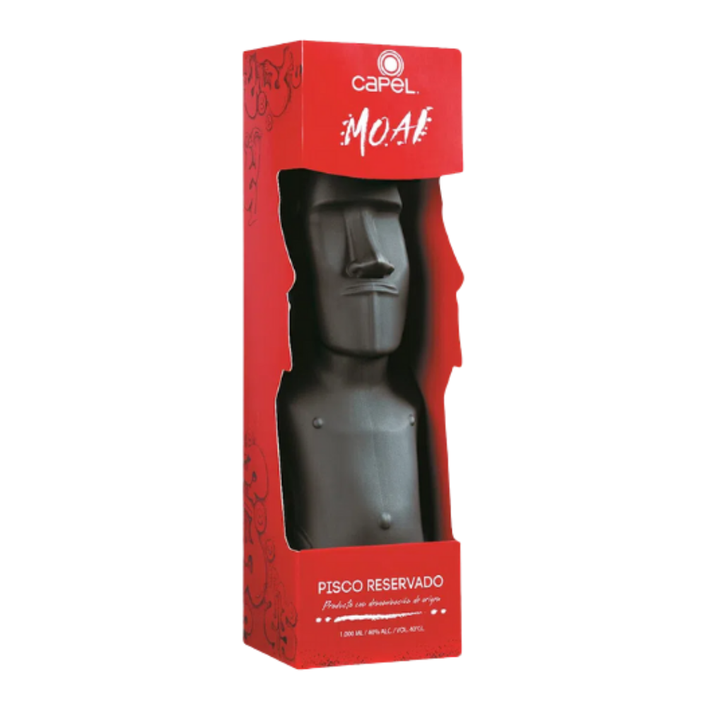 Pisco Capel Reservado Moai 40% 1000 ml kartonik