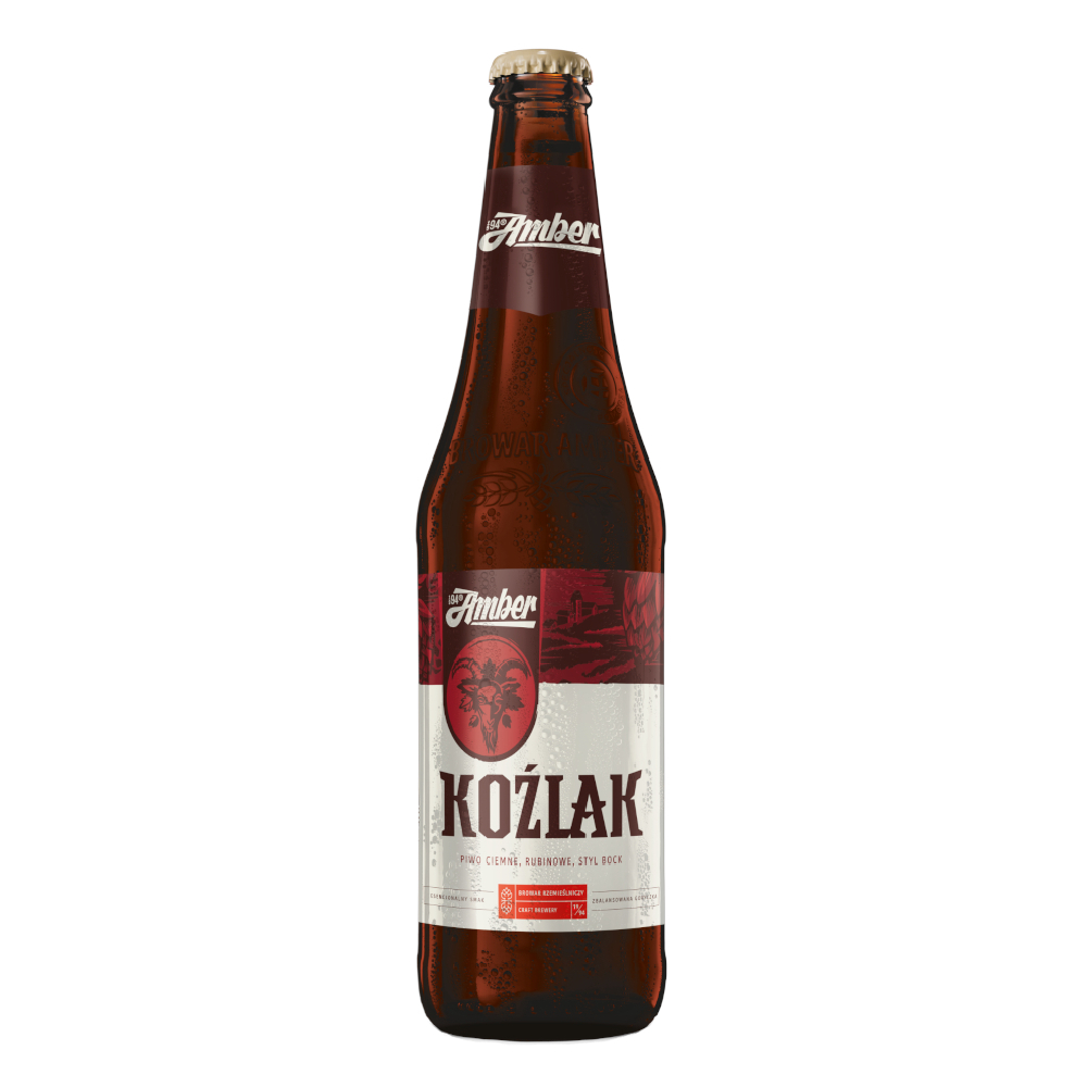 Piwo Amber Koźlak 6,5% 500 ml