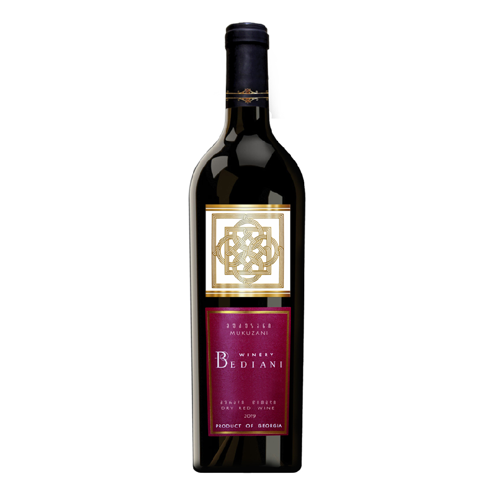 Wino Bediani Mukazani 13% czerwone wytrawne  750 ml