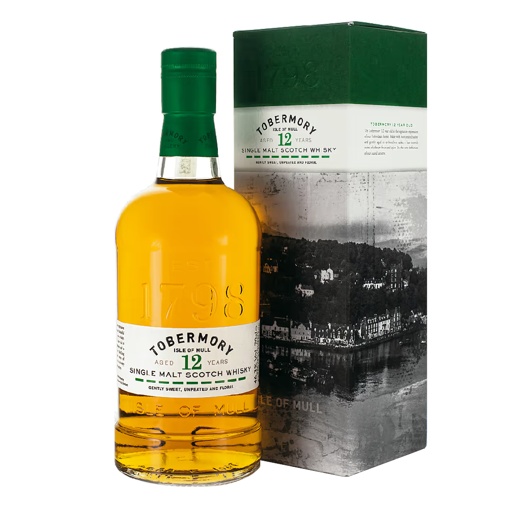 Whisky Tobermory 12YO Island Mull Single Malt 46,3% 700 ml