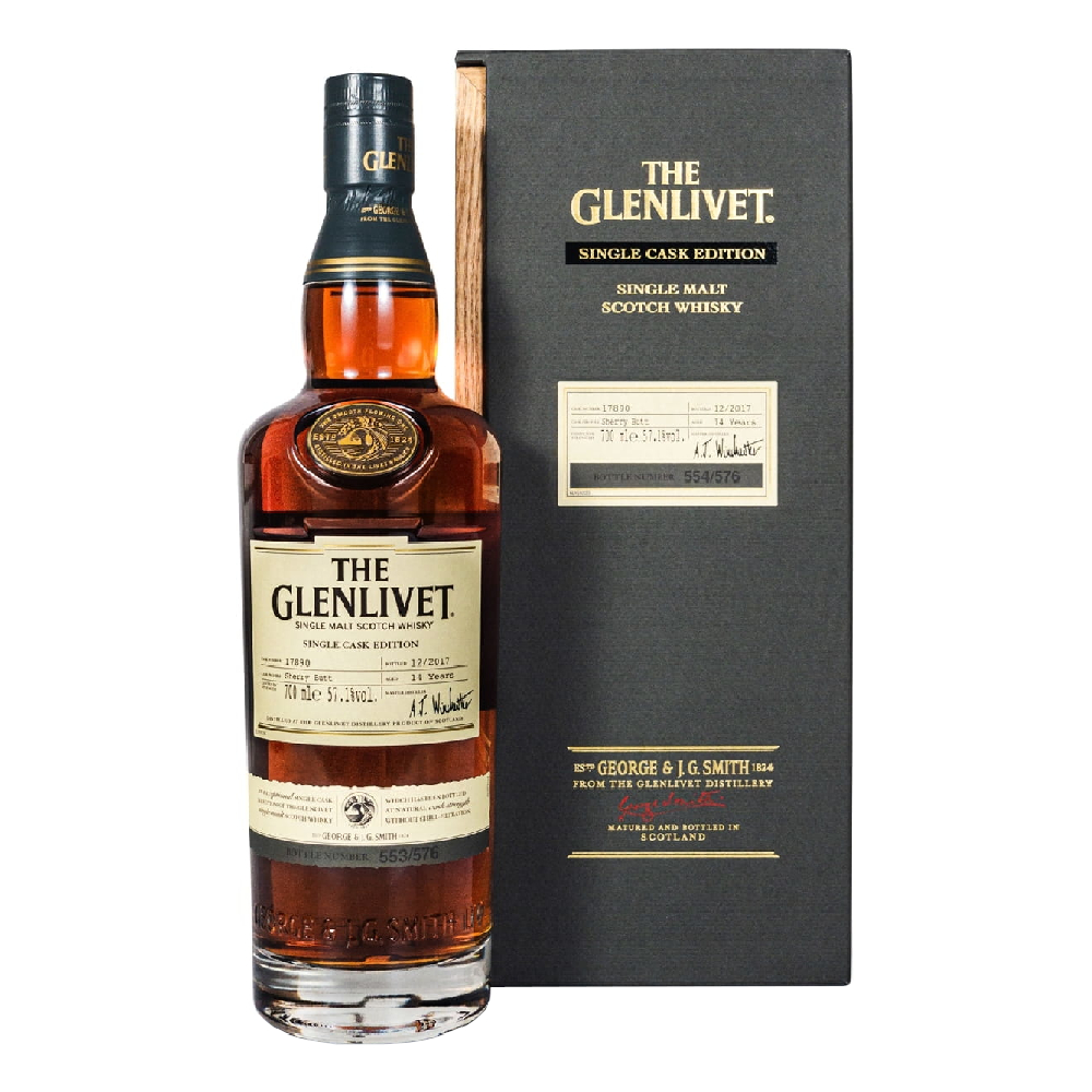Whisky Glenlivet 14 YO Single Cask 57,1%  700 ml