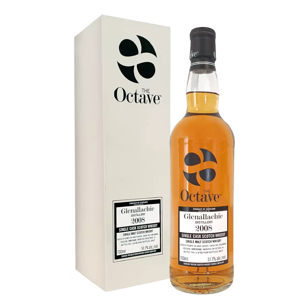 Whisky Sm Duncan Taylor Glenallachie 08 51,1% 700 ml kartonik