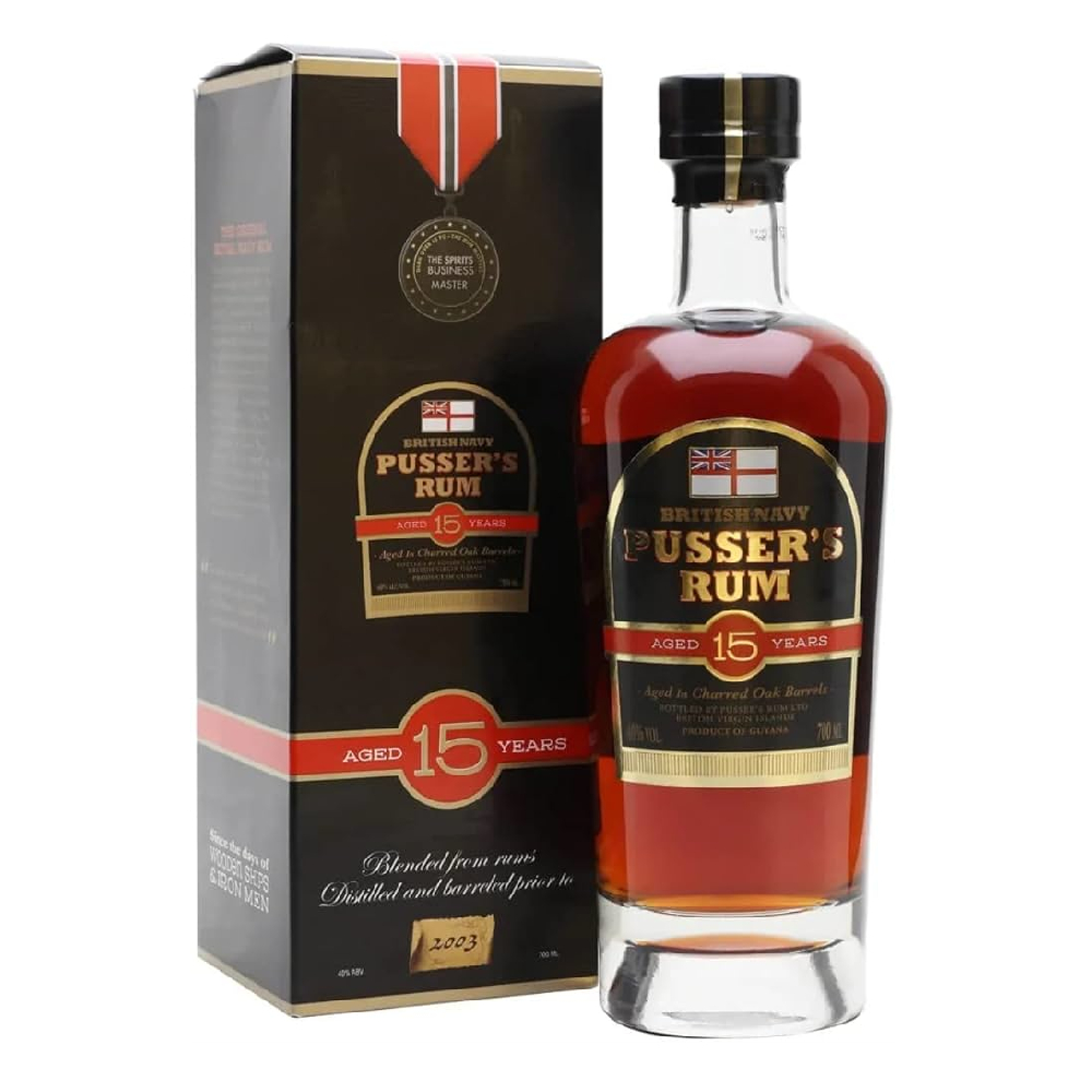 Rum Pusser's 15 YO 40% 700 ml kartonik