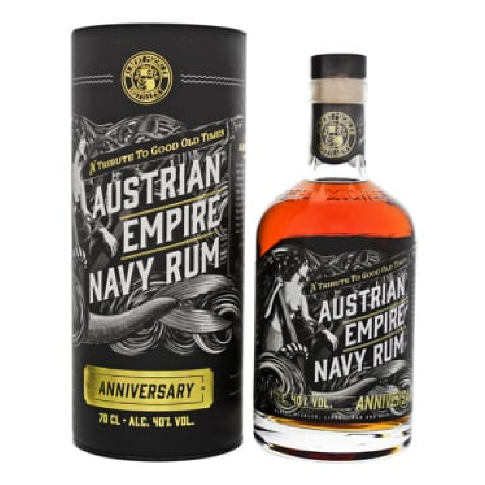 Rum Austrian Empire Navy Anniversary 40% 700 ml tuba
