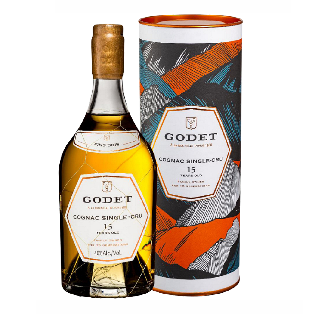 Koniak Godet 15 Years 40% 700 ml tuba
