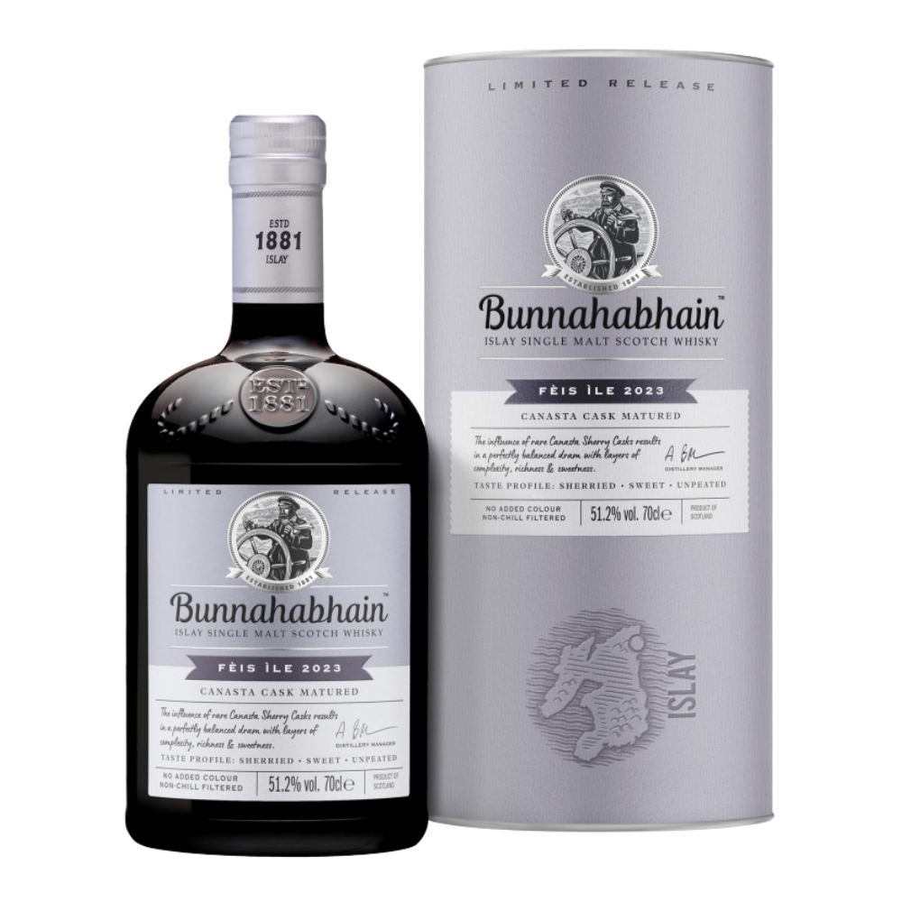 Whisky Bunnahabhain Feis Ile 2023 Canasta Cask Matured Islay Single Malt 51,2% 700 ml