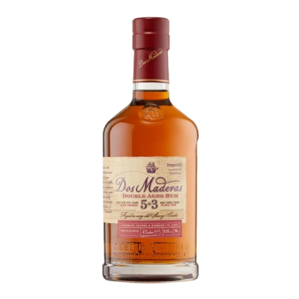 Rum Dos Maderas Double Aged Rum 5+3 YO 37,5% 700 ml