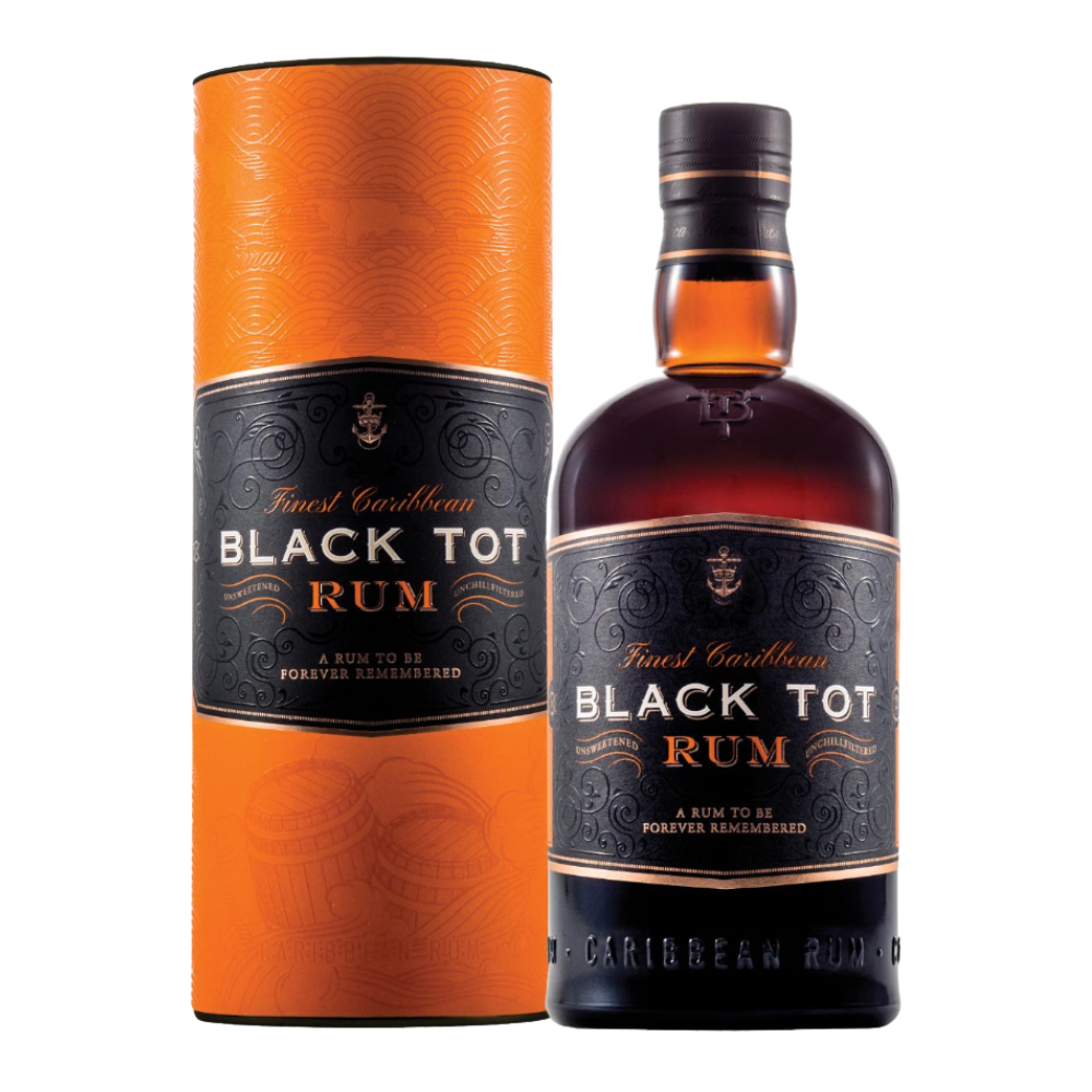 Rum Black Tot 46,2% 700 ml tuba