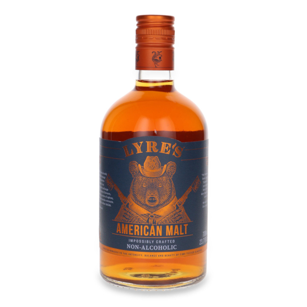 Bourbon Lyre’s American Malt Non-Alcoholic Spirit 0% 700ml