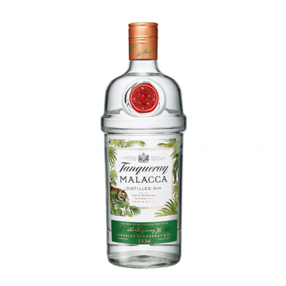 Gin tanqueray Malacca 41,3% 1000 ml